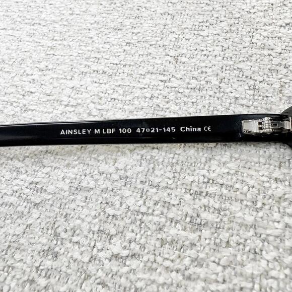 Warby Parker Eyeglasses Ainsley M 100 Polished Black Phantos 47-21-145 - Picture 8 of 8